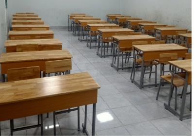 Bàn học sinh gỗ cao su MN112