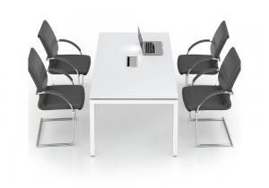 Bàn Họp Chân Sắt MN-BH04