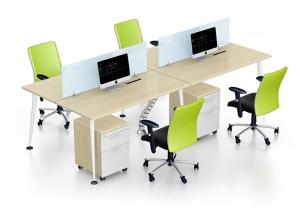 Cụm bàn làm việc 4 người CBN-T4D