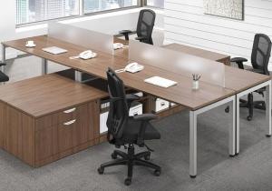 Cụm Bàn Làm Việc 4 Chỗ CBLV02
