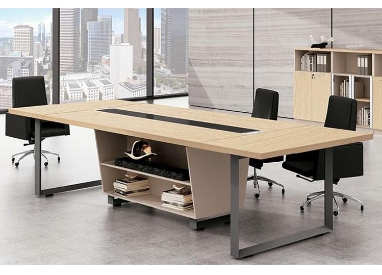Bàn họp chân sắt cao cấp BHCS01